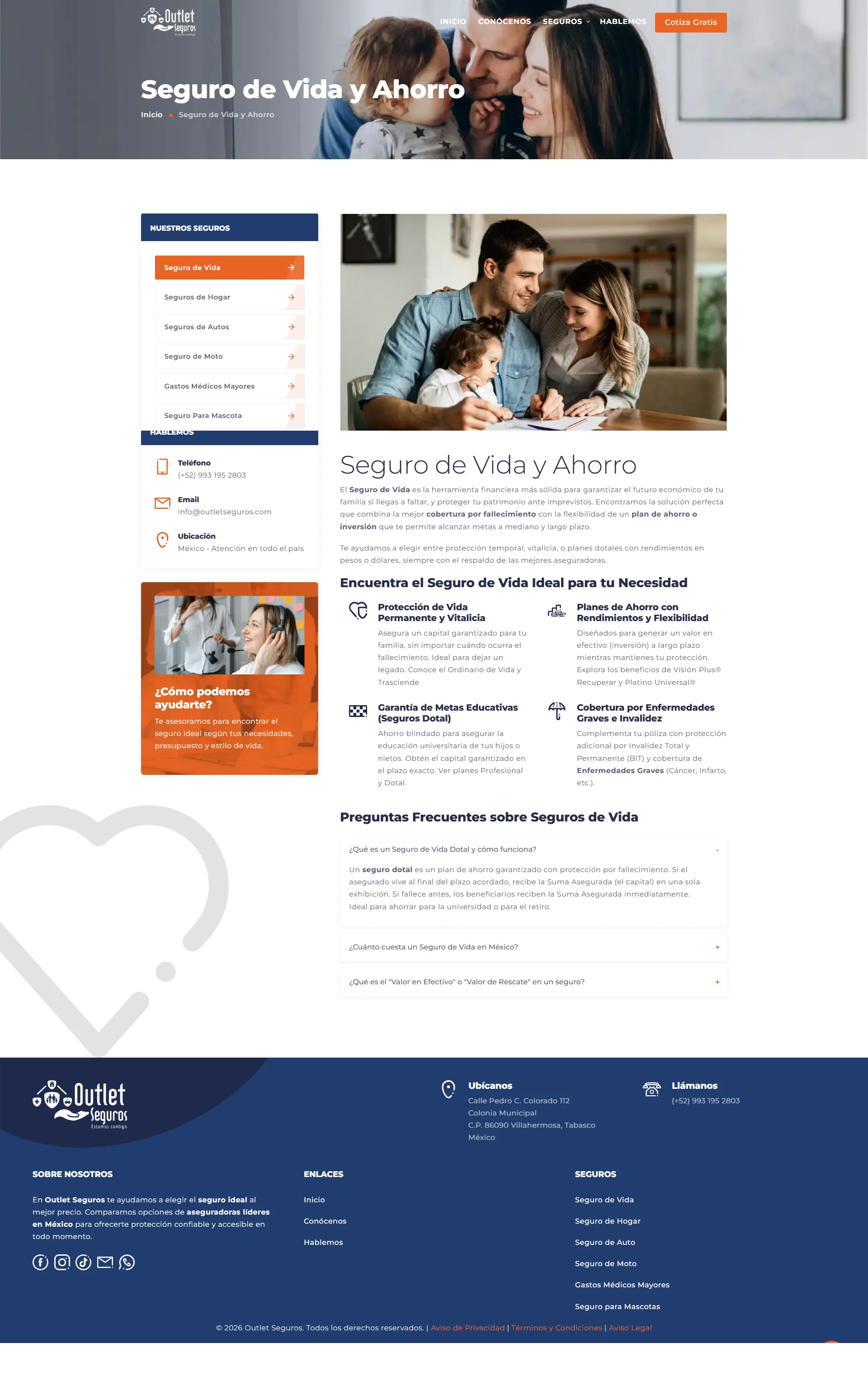 Outlet Seguros — Sitio Web con CRM Integration — captura 3