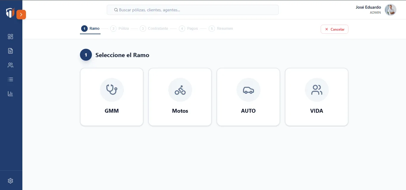 SIAS — Sistema Integral de Administración de Seguros — captura 4
